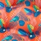 Duck Covers Indoor/Outdoor Seat Cushions, Pool Party Flamingo, PK2 DCPPCH19195-2PK - alternate 7